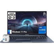 ASUS Vivobook 15, 15.6” FHD Touchscreen Laptop Computer, 12th Intel 10 Core i7-1255U, 40GB DDR4 RAM, 1TB SSD, Windows 11 Pro, Backlit & Full-Sized Keyboard, WiFi 6, USB-C, Webcam, Quiet Blue, PCM