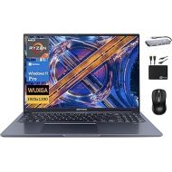 ASUS Vivobook 16 Laptop 2024 Business, 16” WUXGA IPS Widescreen, 8-Core AMD Ryzen 7 5800HS, 16GB RAM, 512GB PCIe SSD, AMD Radeon Graphics, Privacy Webcam, Wi-Fi 6, Windows 11 Pro +MarxsolAccessory