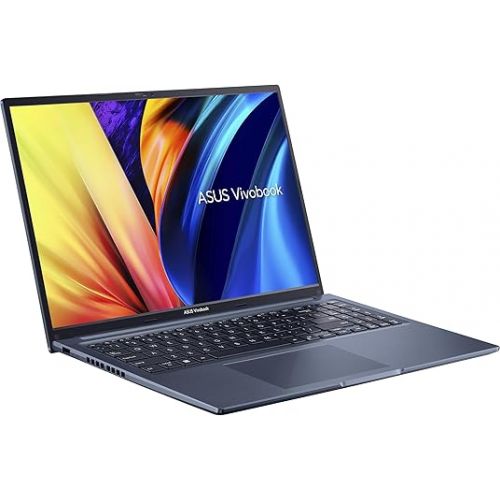 아수스 ASUS Vivobook 16 Laptop 2024 Business, 16” WUXGA IPS Widescreen, 8-Core AMD Ryzen 7 5800HS, 16GB RAM, 512GB PCIe SSD, AMD Radeon Graphics, Privacy Webcam, Wi-Fi 6, Windows 11 Pro +MarxsolAccessory