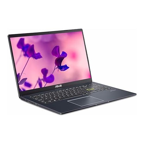 아수스 Asus 2024 Premium 15'' FHD IPS Laptop, Intel Processor Up to 2.80GHz, 4GB RAM, 128GB SSD, Backlit Keyboard, HDMI, Super-Fast WiFi, Windows 11(Renewed), Pastel Black