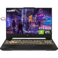 Asus TUF F15 (2023) Gaming Laptop, 15.6/in FHD 144Hz FHD IPS-Type Display, NVIDIA GeForce RTX 4070, Intel Core i7-12700H, 32GB DDR4, 2TB PCIe SSD,Wi-Fi 6, Windows 11 Home, Backlit Keyboard, Gray/OLY