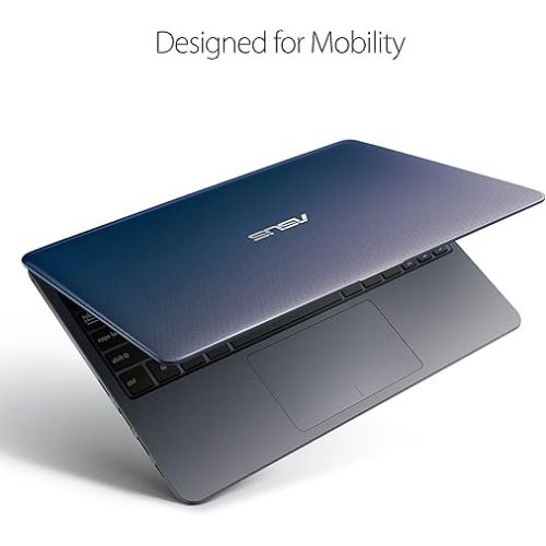 아수스 ASUS VivoBook L203MA Ultra-Thin Laptop, Intel Celeron N4000 Processor, 4GB LPDDR4, 64GB eMMC, 11.6” HD, USB-C, Windows 10 in S Mode (Switchable to Pro), L203MA-DS04, One Year of Microsoft Office 365