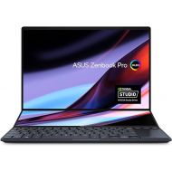 ASUS Zenbook Pro 14 Duo 14.5” 16:10 Touch Display, 120Hz Refresh Rate, ScreenPad Plus, Intel i9-13900H CPU, NVIDIA® Geforce RTX 4060, 32GB RAM, 1TB SSD, Windows 11 Home, Tech Black, UX8402VV-PS96T