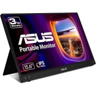 ASUS ZenScreen 15.6” 1080P Portable Monitor (MB16ACV) - Full HD, IPS, Eye Care, Flicker Free, Blue Light Filter, Kickstand, USB-C Power Delivery, for Laptop, PC, Phone, Console