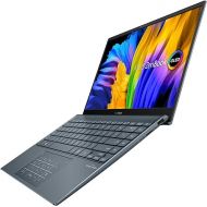 ASUS ZenBook 13 Ultra-Slim Laptop, 13.3 OLED NanoEdge, Intel Evo Platform i5-1135G7, 8GB LPDDR4X RAM, 256GB SSD, Thunderbolt 4, Wi-Fi 6, Windows 11 Home, AI Noise-Cancellation, Pine Grey, UX325EA-DH51