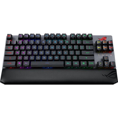 아수스 ASUS Republic of Gamers Strix Scope RX TKL Wireless Deluxe RGB Mechanical Gaming Keyboard (RX Red Switches)