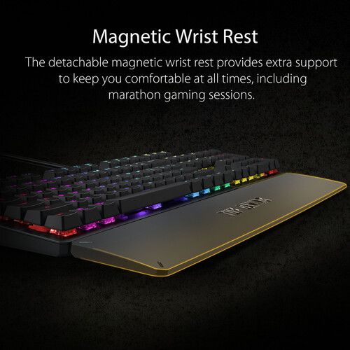 아수스 ASUS TUF Gaming K3 RGB Wired Mechanical Keyboard