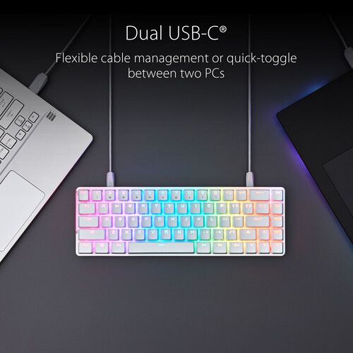 아수스 ASUS ROG Falchion Ace Wired Backlit Mechanical Keyboard (Black, ROG NX Brown Switches)