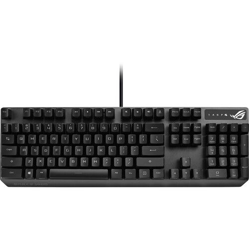 아수스 ASUS ROG Strix Scope RX Backlit Mechanical Keyboard (ROG RX Red Switches, Black)