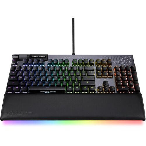 아수스 ASUS ROG Strix FLARE II Animate RGB Gaming Keyboard (NX Brown)