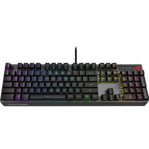 아수스 ASUS ROG Strix Scope RX Backlit Mechanical Keyboard (ROG RX Blue Switches, Black)