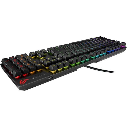 아수스 ASUS ROG Strix Scope RX Backlit Mechanical Keyboard (ROG RX Blue Switches, Black)