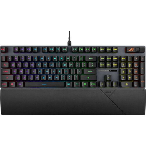 아수스 ASUS Republic of Gamers Strix Scope II 96 Wired Gaming Keyboard (RX Blue Optical Switches)