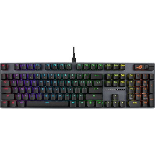 아수스 ASUS Republic of Gamers Strix Scope II 96 Wired Gaming Keyboard (NX Snow Linear Switches)