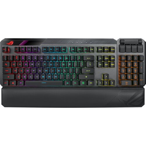 아수스 ASUS MA02 ROG Claymore II Wireless RGB Mechanical Gaming Keyboard (RX Red)
