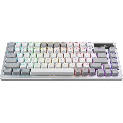 아수스 ASUS Republic of Gamers Azoth M701 Wireless Gaming Keyboard (White)