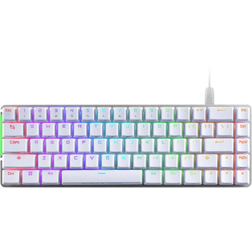 아수스 ASUS ROG Falchion Ace Wired Backlit Mechanical Keyboard (White, ROG NX Brown Switches)