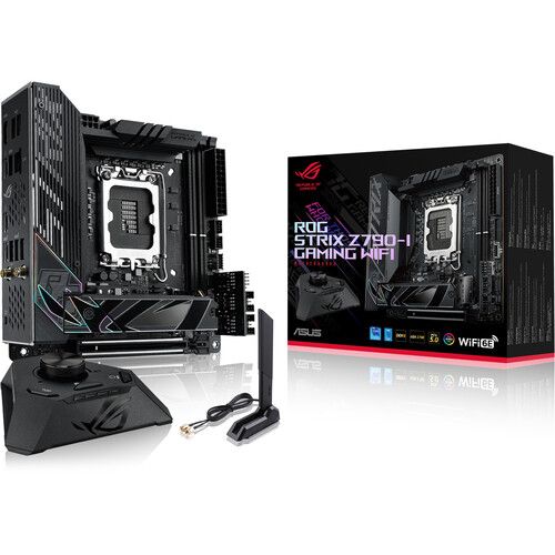 아수스 ASUS ROG STRIX Z790-I GAMING WIFI LGA 1700 Mini-ITX Motherboard