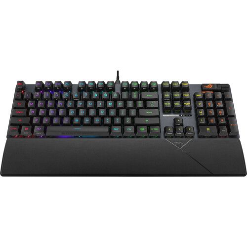 아수스 ASUS Republic of Gamers Strix Scope II 96 Wired Gaming Keyboard (RX Red Optical Switches)