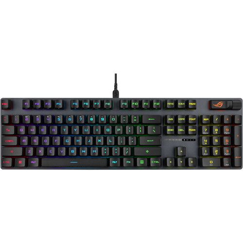 아수스 ASUS Republic of Gamers Strix Scope II 96 Wired Gaming Keyboard (RX Red Optical Switches)