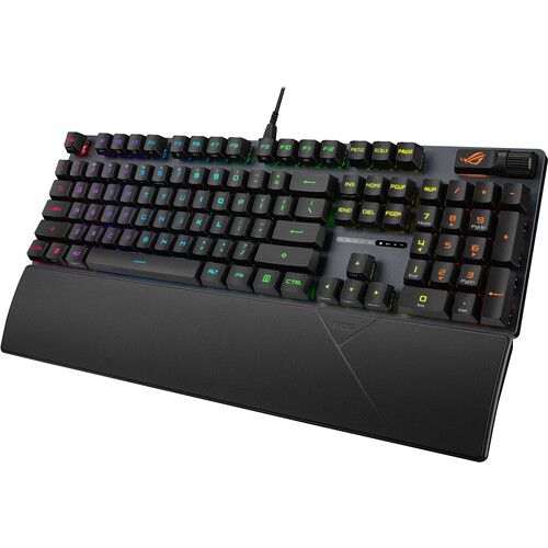 아수스 ASUS Republic of Gamers Strix Scope II 96 Wired Gaming Keyboard (RX Red Optical Switches)