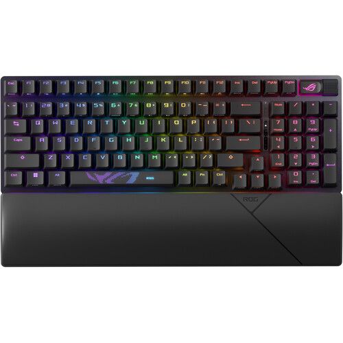 아수스 ASUS Republic of Gamers Strix Scope II 96 Wireless Gaming Keyboard (NX Snow Linear Switches)