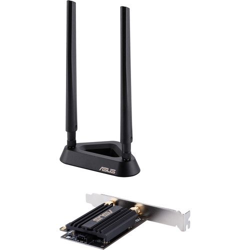 아수스 ASUS PCE-AX58BT AX3000 Dual-Band Wi-Fi 6 (802.11ax) PCI-E Adapter