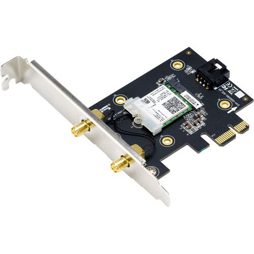 아수스 ASUS PCE-AX3000 PCIe Dual-Band Wi-Fi 6 Adapter