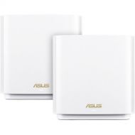 ASUS ZenWiFi XT8 AX6600 Wireless Tri-Band Mesh Wi-Fi System (2-Pack, White)