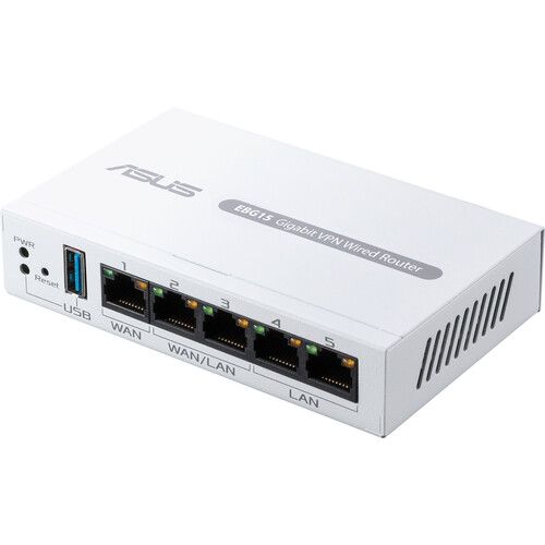 아수스 ASUS ExpertWiFi EBG15 5-Port Gigabit Wired Router