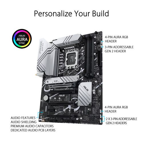 아수스 ASUS PRIME Z790-P WIFI LGA 1700 ATX Motherboard