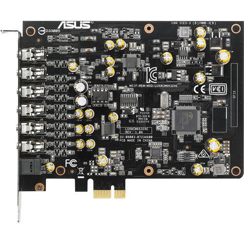 아수스 ASUS Xonar AE 7.1-Channel PCIe Gaming Audio Card with EMI Back Plate