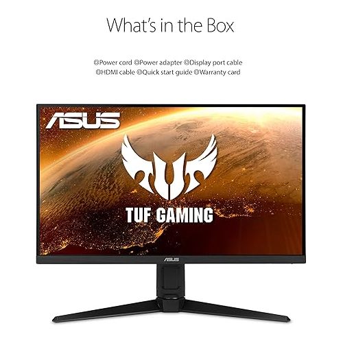 아수스 ASUS TUF Gaming VG27AQL1A 27 inches HDR Monitor (Renewed)