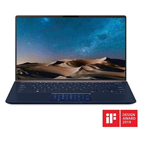 아수스 [아마존 핫딜] ASUS ZenBook 14 Ultra-Slim Laptop 14” Full HD 4-Way NanoEdge Bezel, 8th-Gen Intel Core i7-8565U Processor, 16GB LPDDR3, 512GB PCIe SSD, MX150, Numberpad, Windows 10 - UX433FN-IH74,