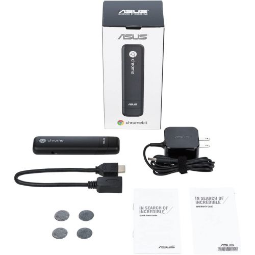 아수스 [아마존베스트]ASUS CHROMEBIT CS10 Stick-Desktop PC with RockChip 3288-C 2 GB LPDDR3L 16 GB eMMC Google Chrome OS