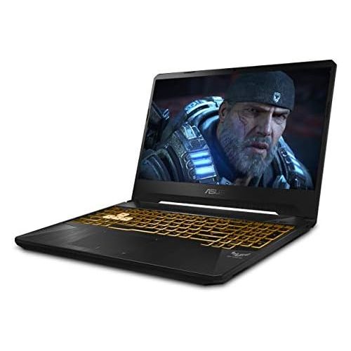 아수스 ASUS TUF (2019) Gaming Laptop, 15.6” 120Hz FHD IPS-Type, AMD Ryzen 7 R7-3750H, GeForce GTX 1660 Ti, 16GB DDR4, 256GB PCIe SSD + 1TB HDD, Gigabit Wi-Fi 5, RGB KB, Windows 10 Home, T