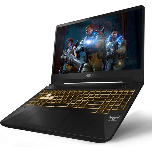 아수스 ASUS TUF (2019) Gaming Laptop, 15.6” 120Hz FHD IPS-Type, AMD Ryzen 7 R7-3750H, GeForce GTX 1660 Ti, 16GB DDR4, 256GB PCIe SSD + 1TB HDD, Gigabit Wi-Fi 5, RGB KB, Windows 10 Home, T