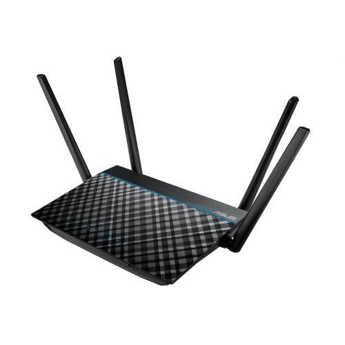 아수스 ASUS Dual-Band 2x2 AC1300 Super-Fast WiFi 4-Port Gigabit Router with MU-MIMO and USB 3.0 (RT-ACRH13)