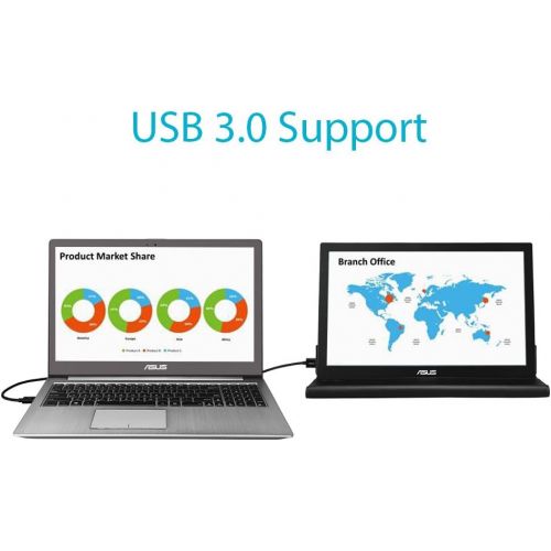 아수스 ASUS MB169B+ 15.6 Full HD 1920x1080 IPS USB Portable Monitor