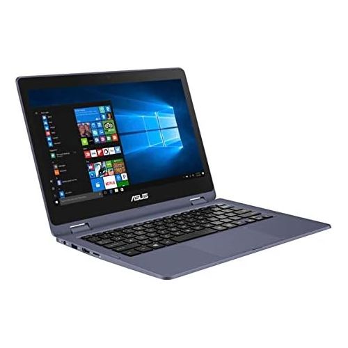 아수스 ASUS VivoBook Flip Laptop, 11.6 Touch Screen, Intel Pentium, 4GB Memory, 128GB Solid State Drive, Windows 10 Home in S Mode, TP2