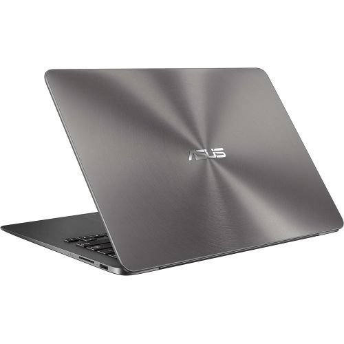 아수스 ASUS ZenBook 14 Thin and Light Laptop - 14” Full HD WideView, 8th gen Core i7-8550U Processor, 16GB DDR3, 512GB SSD, Backlit KB, Fingerprint Reader, Grey, Windows 10 Home - UX430UA