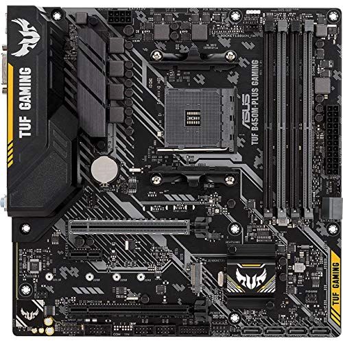 아수스 Asus TUF B450M-Plus Gaming AMD Ryzen 2 AM4 DDR4 HDMI DVI-D M.2 mATX Motherboard