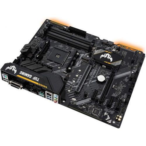 아수스 Asus TUF B450M-Plus Gaming AMD Ryzen 2 AM4 DDR4 HDMI DVI-D M.2 mATX Motherboard