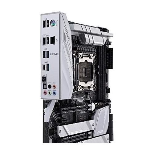 아수스 Asus Prime X299- A II ATX Motherboard (Intel X299) LGA 2066, 12 IR3555 Power Stages, DDR4 4266 MHz, Triple M.2, USB 3.2 Gen 2 Type-C, Intel LAN and Aura Sync RGB Lighting