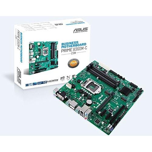 아수스 ASUS Prime B360M-C/CSM LGA1151 (300 Series) DDR4 DP HDMI VGA M.2 mATX Motherboard