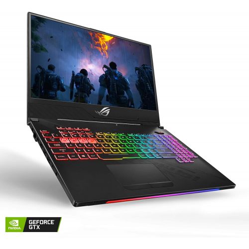 아수스 Asus ROG Strix Hero II Gaming Laptop, 15.6” 144Hz IPS Type, NVIDIA GeForce GTX 1060 6GB GDDR5, Intel Core i7-8750H Processor, 16GB DDR4, 256GB Pcie SSD + 1TB Hdd, RGB, Windows 10 H