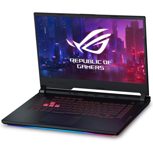 아수스 Newest ASUS ROG Strix Scar III G731GU Gaming Laptop, 9th Gen Intel 6-Core i7-9750H, 17.3 Full HD Display, 16GB DDR4 128GB PCIe SSD + 1TB HDD, 6GB GTX 1660 TiRGB Backlit Keyboard W