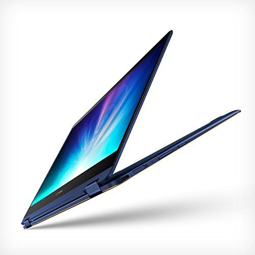 아수스 ASUS ZenBook Flip S Touchscreen Convertible Laptop, 13.3” Full HD, 8th Gen Intel Core i7 Processor, 16GB DDR3, 512GB SSD, Backlit KB, Fingerprint, Windows 10 Pro - UX370UA-XH74T-BL
