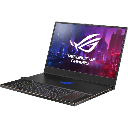 아수스 Asus ROG Zephyrus S GX701 (2019) Gaming Laptop, 17.3” 144Hz Pantone Validated Full HD IPS, GeForce RTX 2070, Intel Core i7-9750H, 16GB DDR4, 1TB PCIe Nvme SSD Hyper Drive, Windows