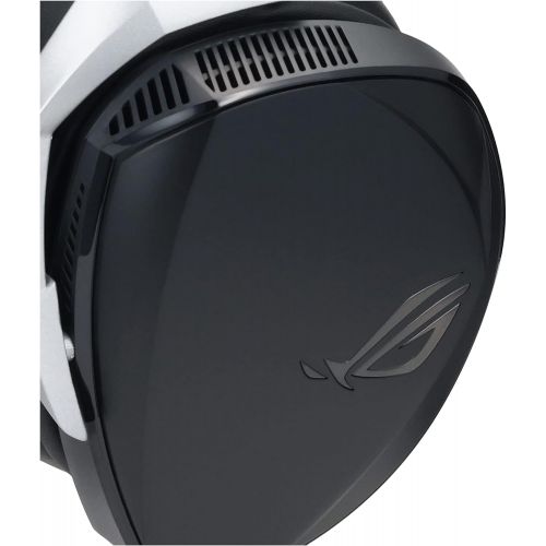 아수스 ASUS ROG Theta 7.1 USB-C Gaming Headset for PC, Playstation 4, Nintendo Switch and Discord with AI Noise-Cancelling Microphone, ROG Home-Theater-Grade 7.1 DAC, and Aura Sync RGB Li